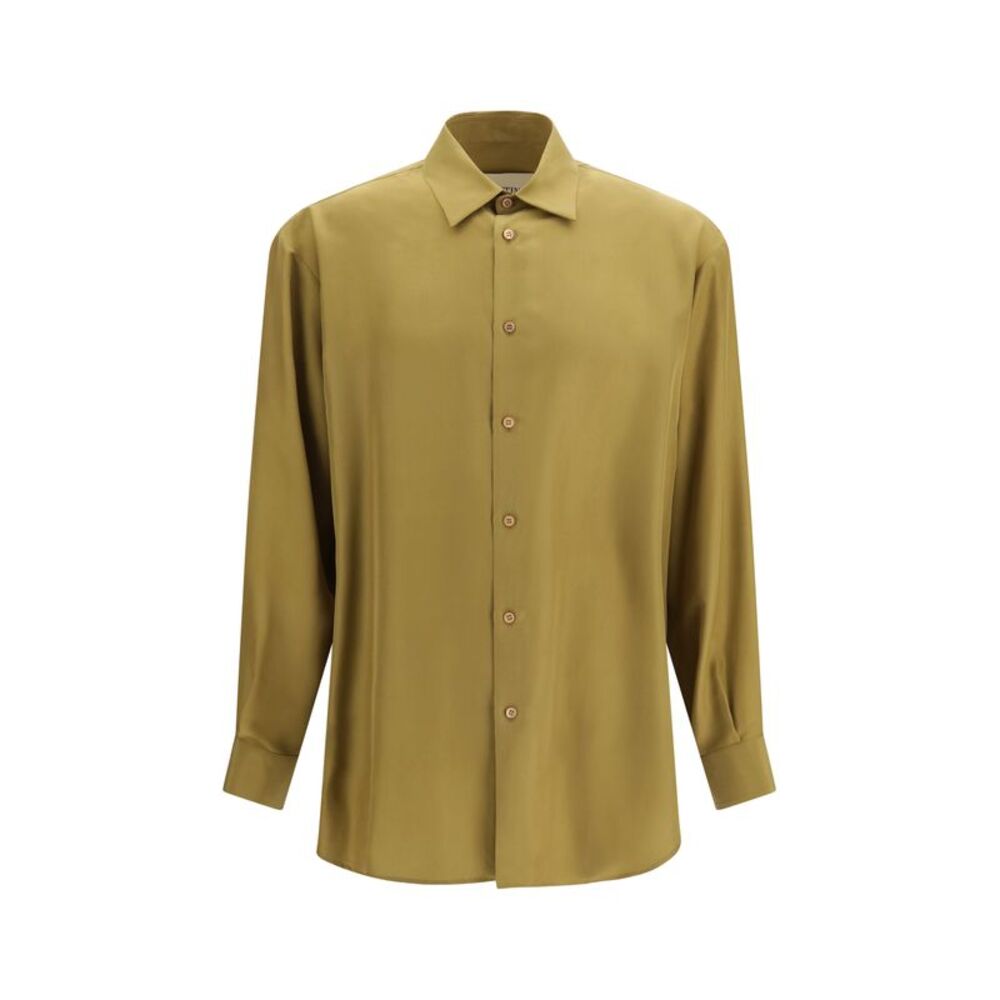 Valentino Men Tailored Silk Shirt